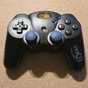 Mad Catz Lynx Wireless Controller PS2 Black Good RF Gamepad 80478